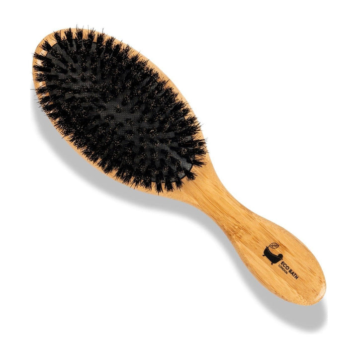 Eco-Friendly Detangling Bamboo Hair Brush with Boar Bristles