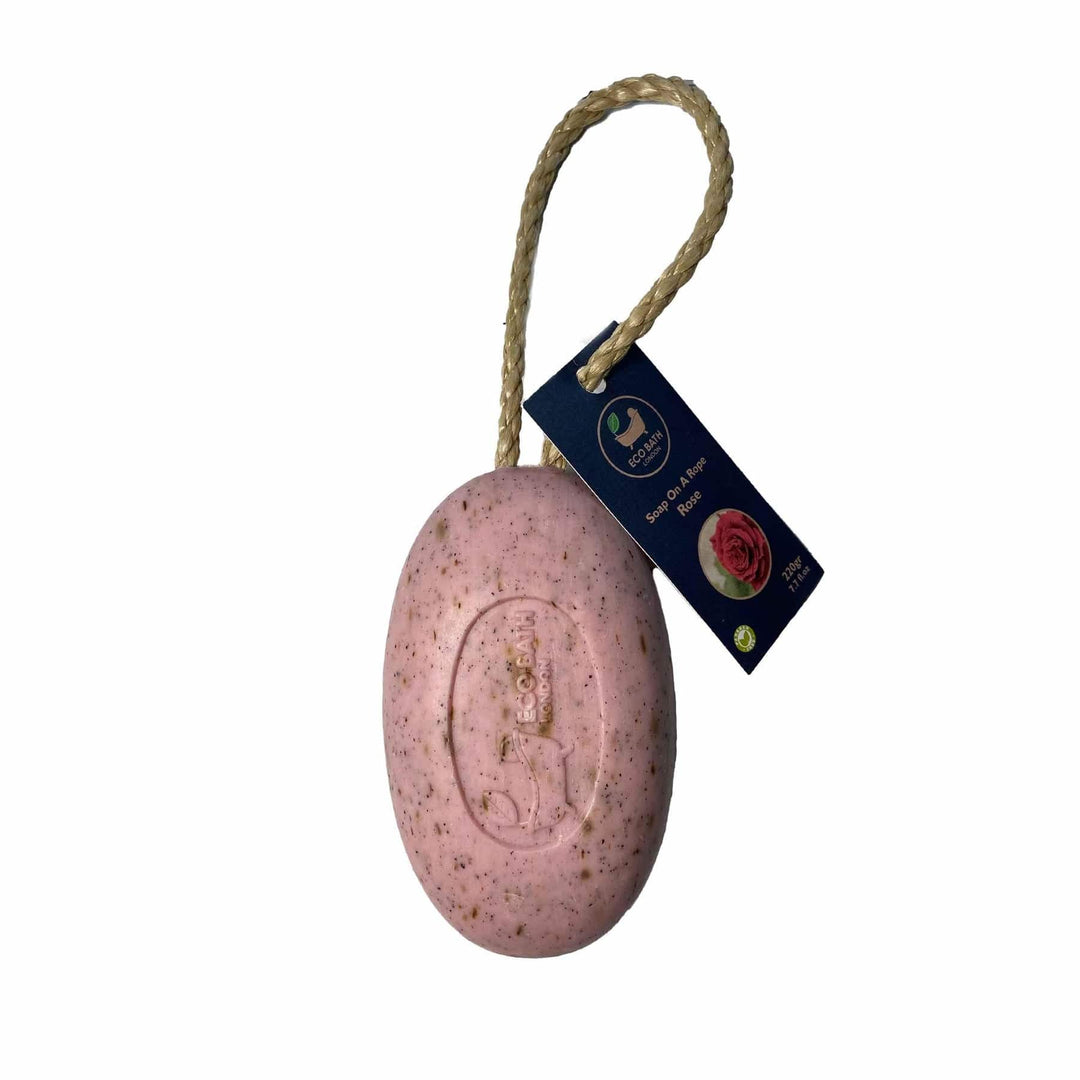 Eco Bath London Soap on a Rope - Luxurious Natural Body Wash Bar