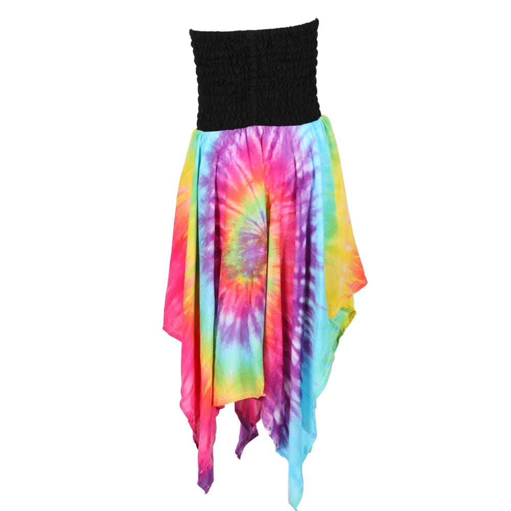 Kids Bandeau Tie Dye Beach Dress