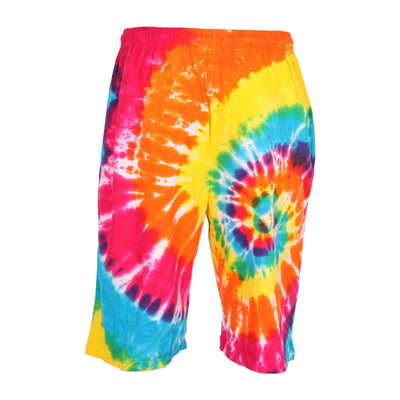 Men's Tie Dye Cotton Shorts