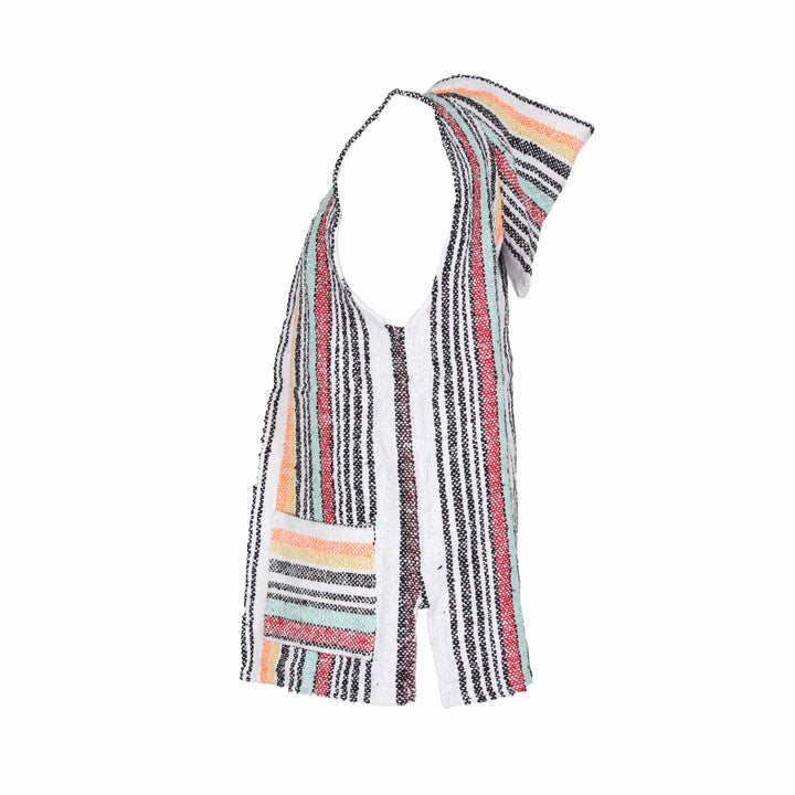 White Baja Chaleco Waistcoat