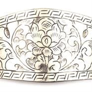 Etched Cuff Bangle