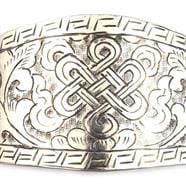 Etched Cuff Bangle