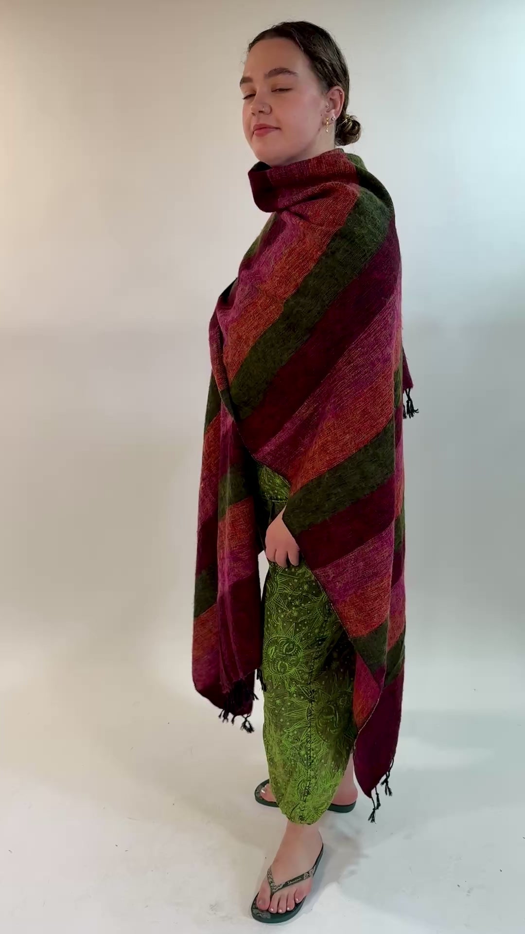Poncho Scarf Cloak