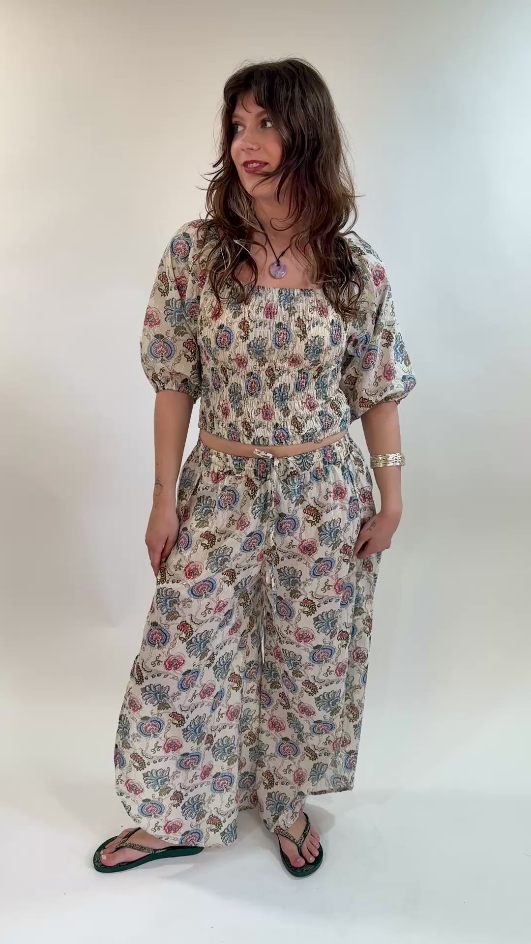 Side Split Trousers