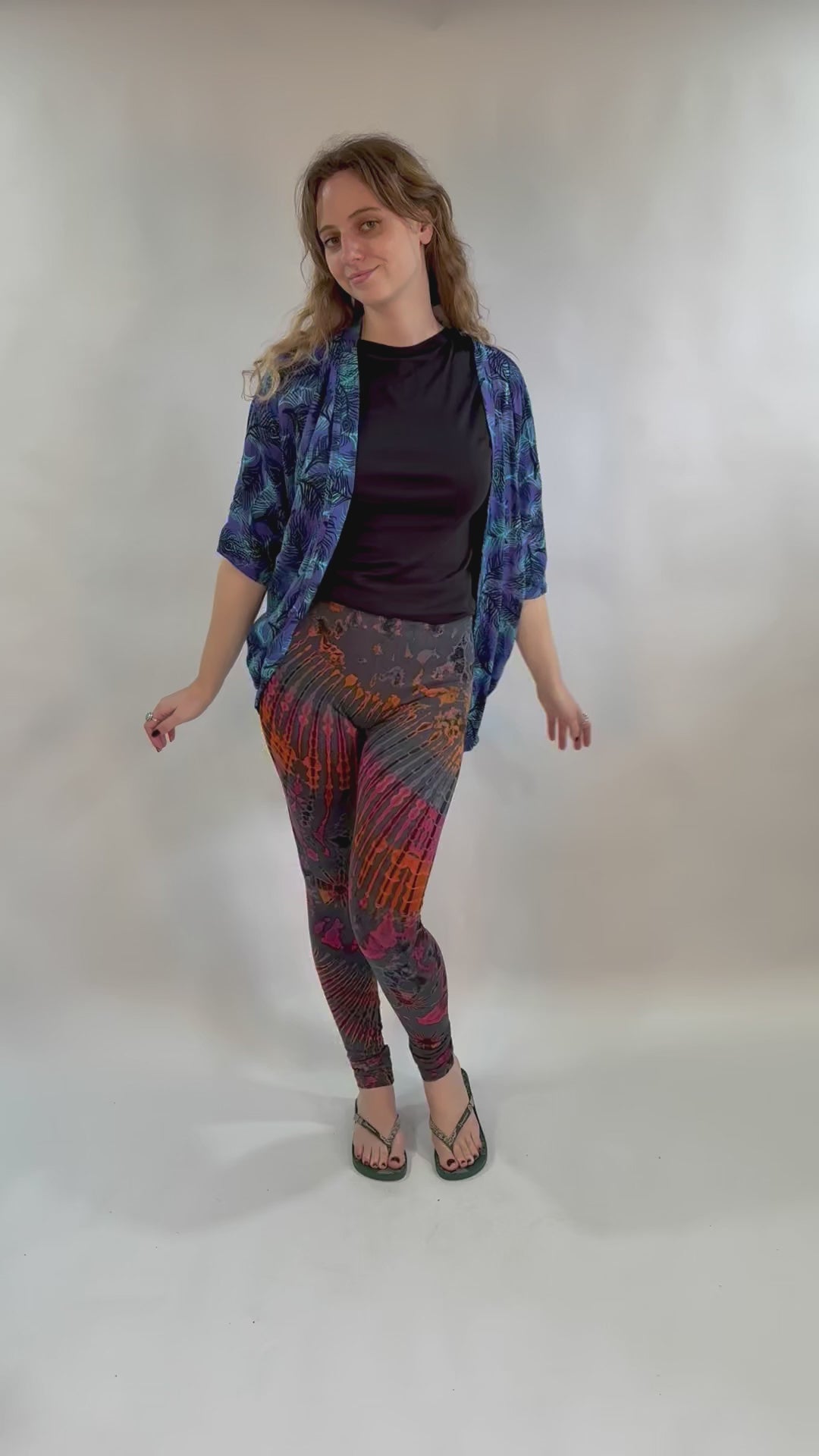 Tie Dye Stretch Leggings