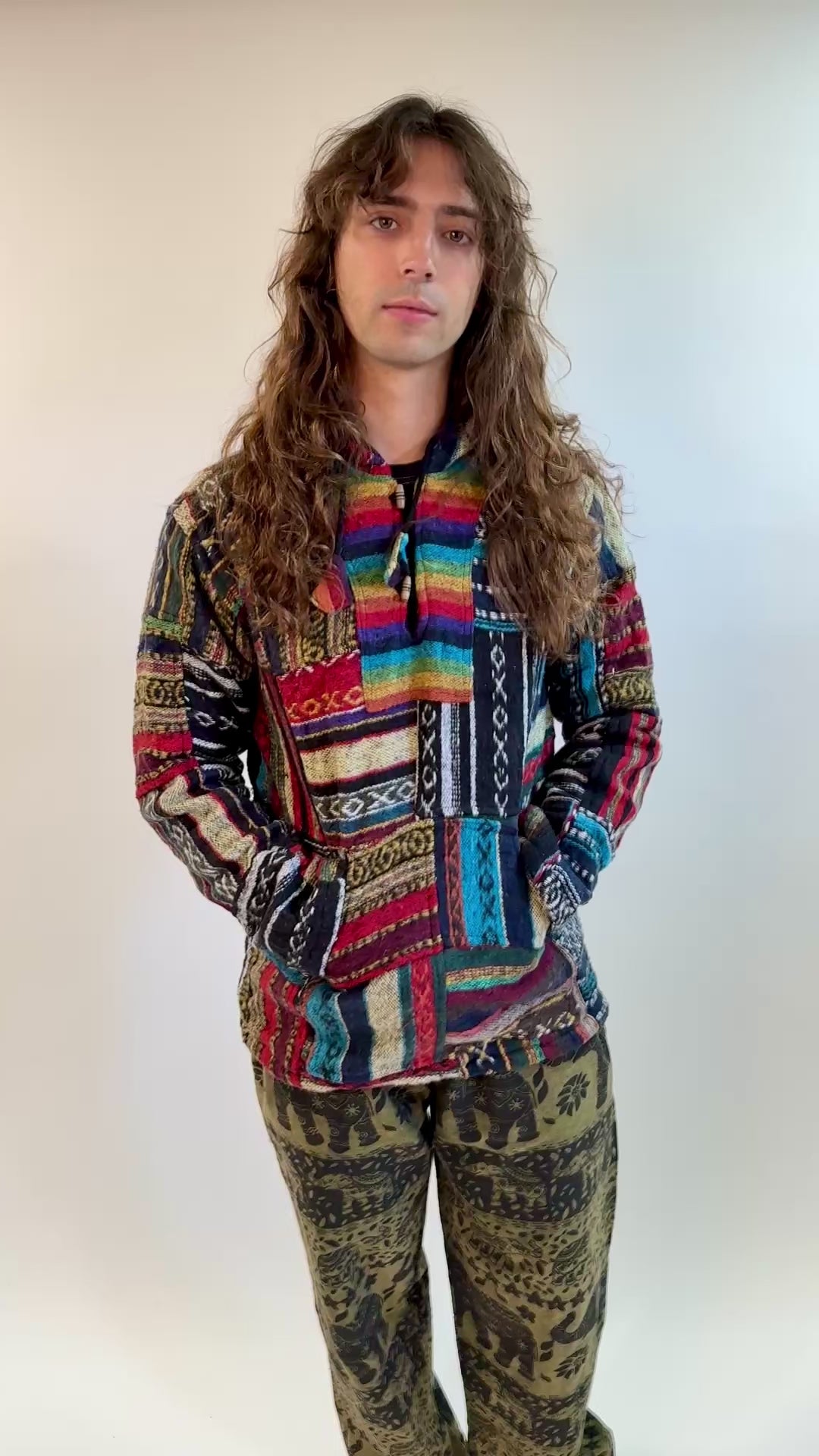 Men's Brushed Cotton Fleece Lined Hoodie