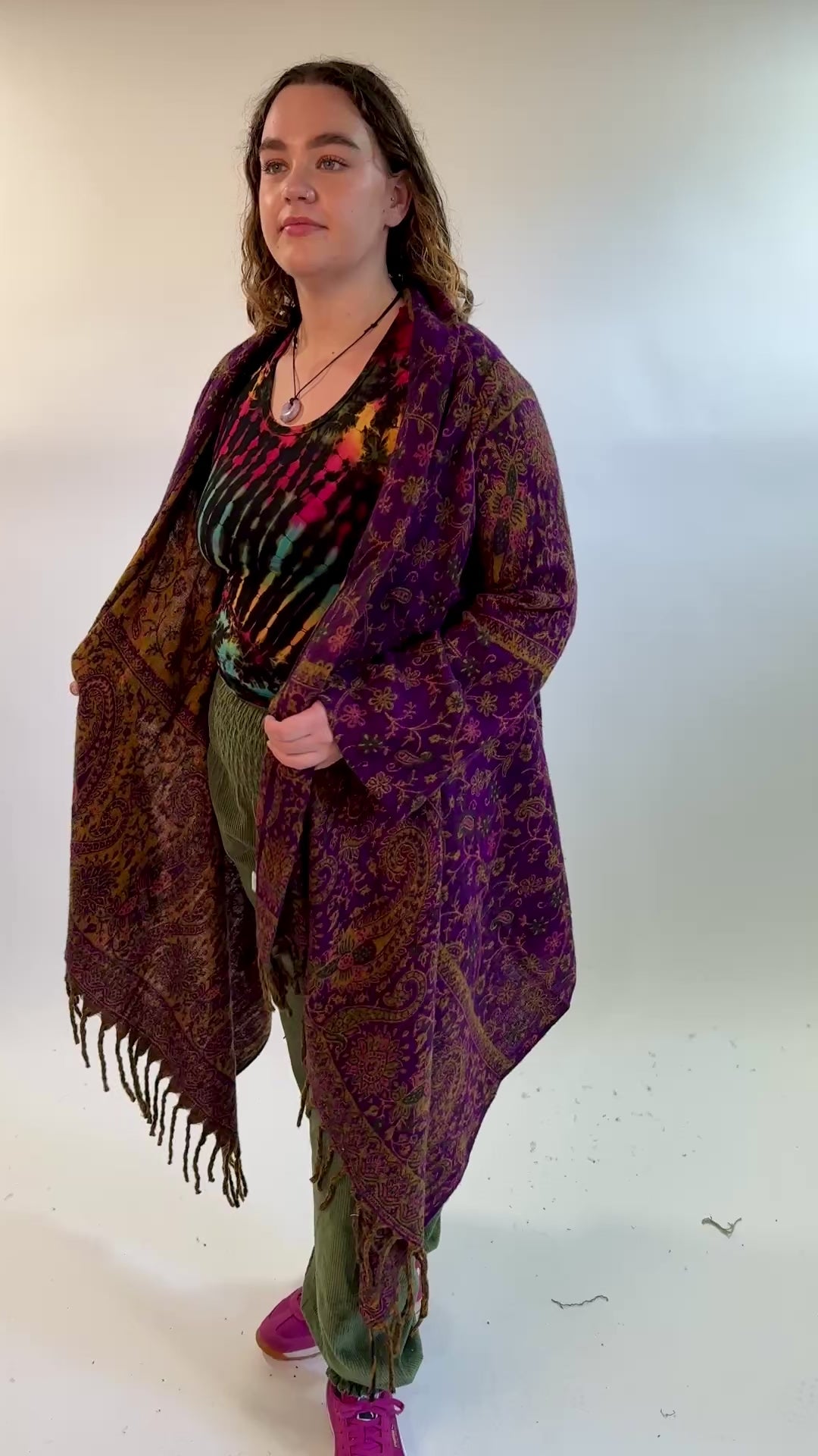 Open Blanket Wrap Cardigan