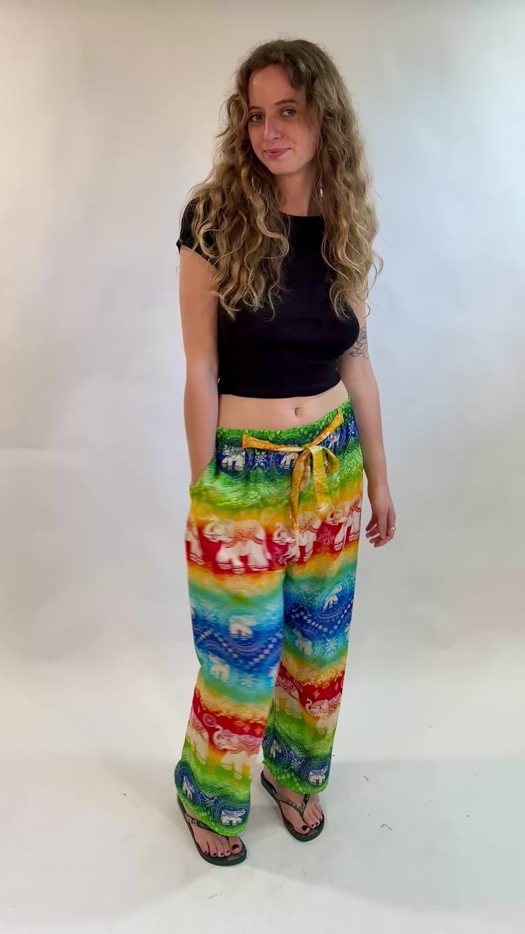 Rainbow Elephant Trousers