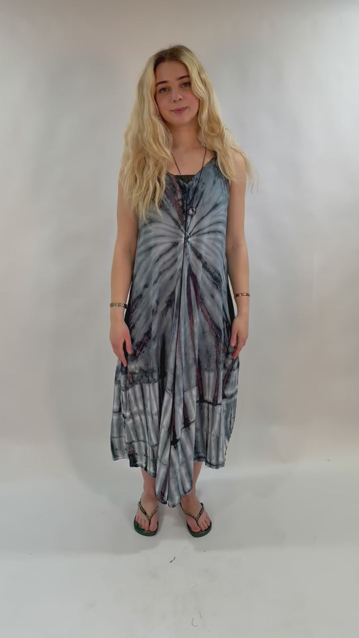 Tie Dye Wide Leg Jumpsuit