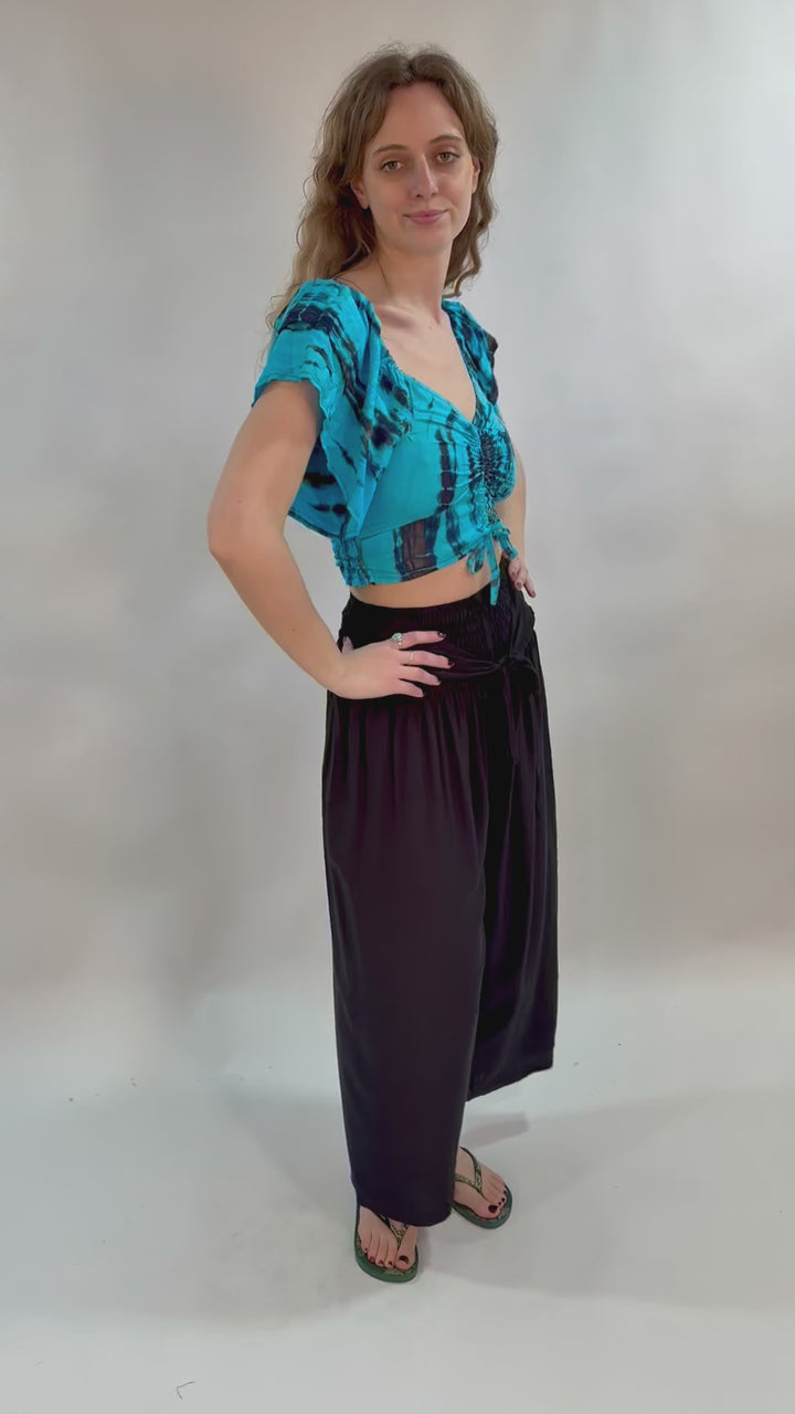 Tie Dye Off The Shoulder Bardot Top