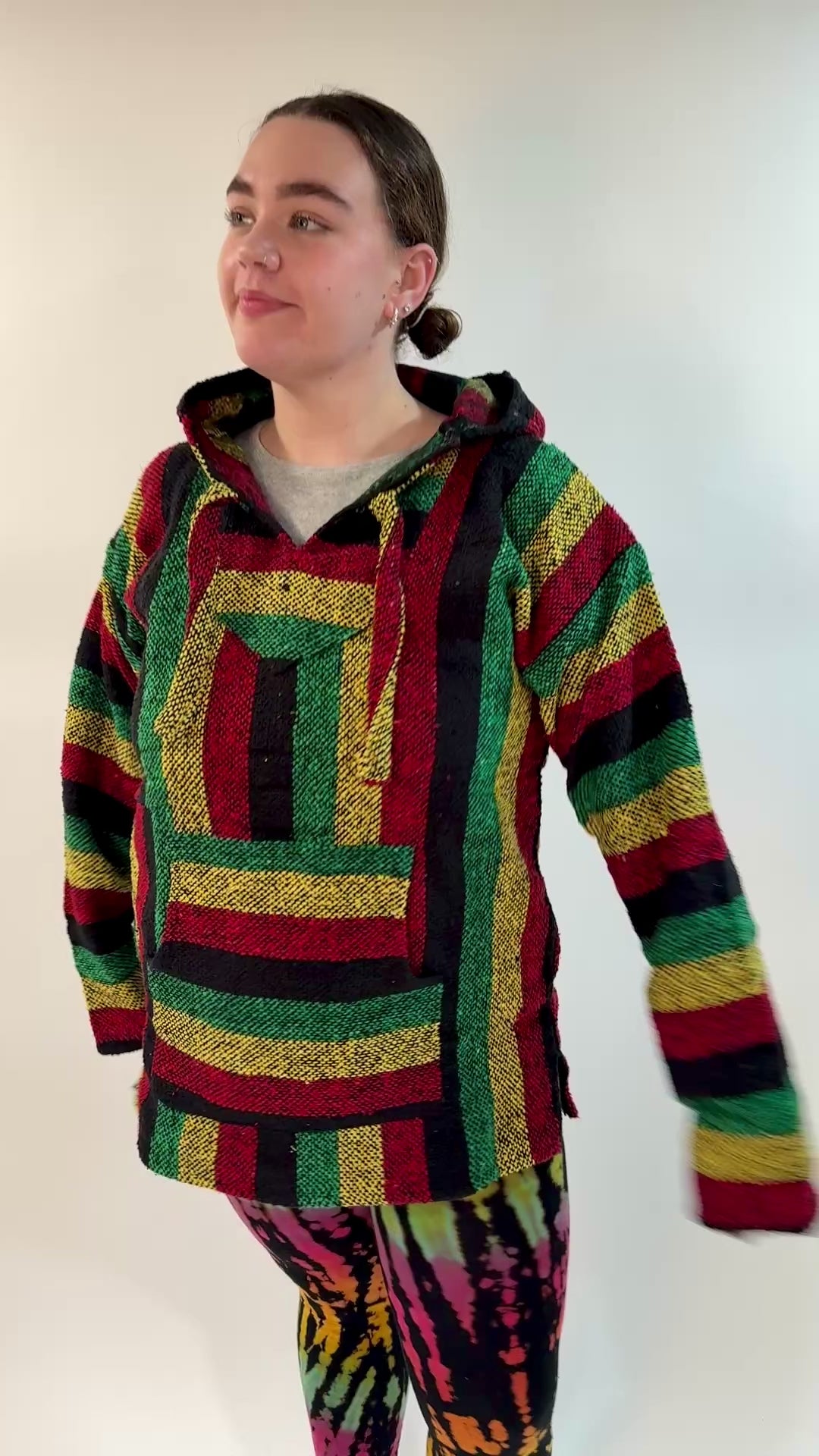 Rasta Baja Hoodie