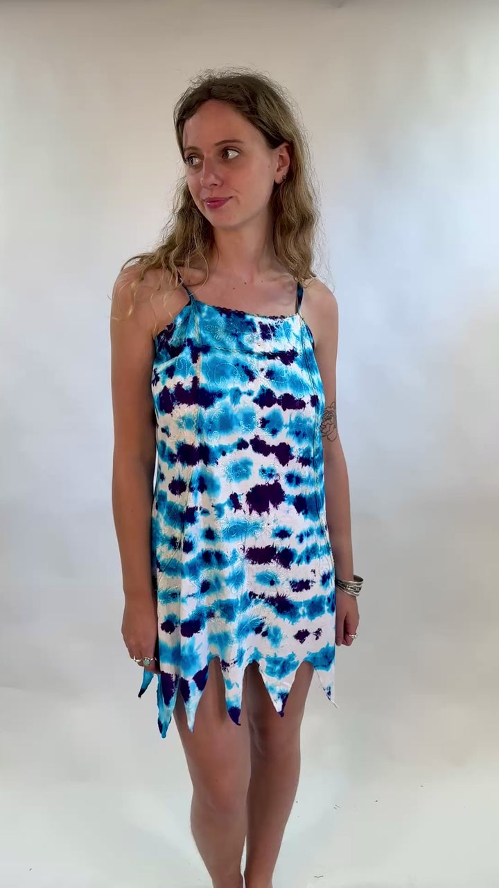 Tie Dye Pixie Mini Dress