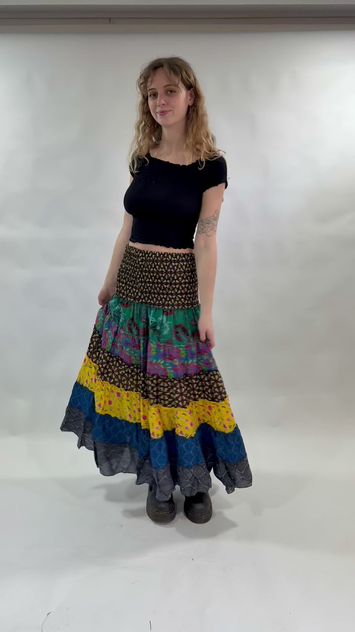 Tiered Gypsy Skirt
