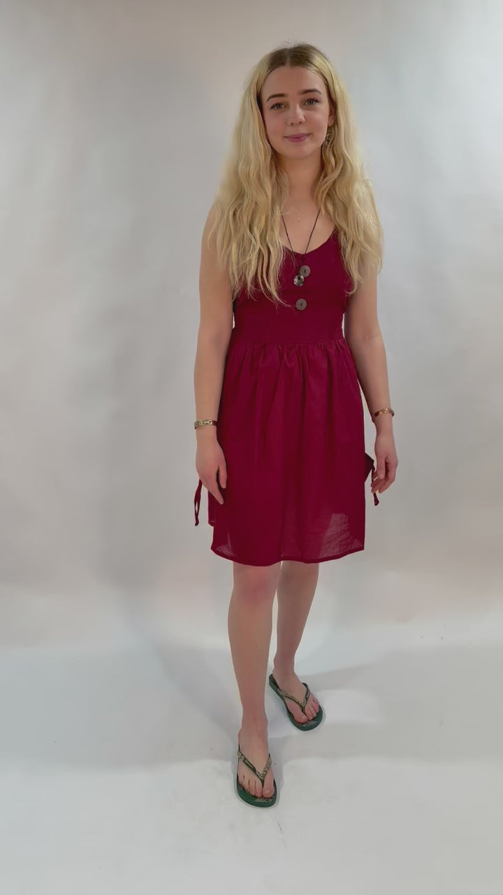 Organic A Line Sleeveless Dress
