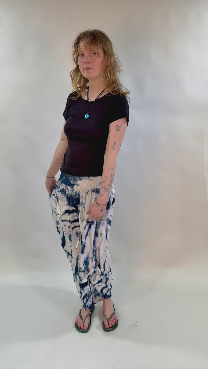 Tie Dye Culotte Trousers