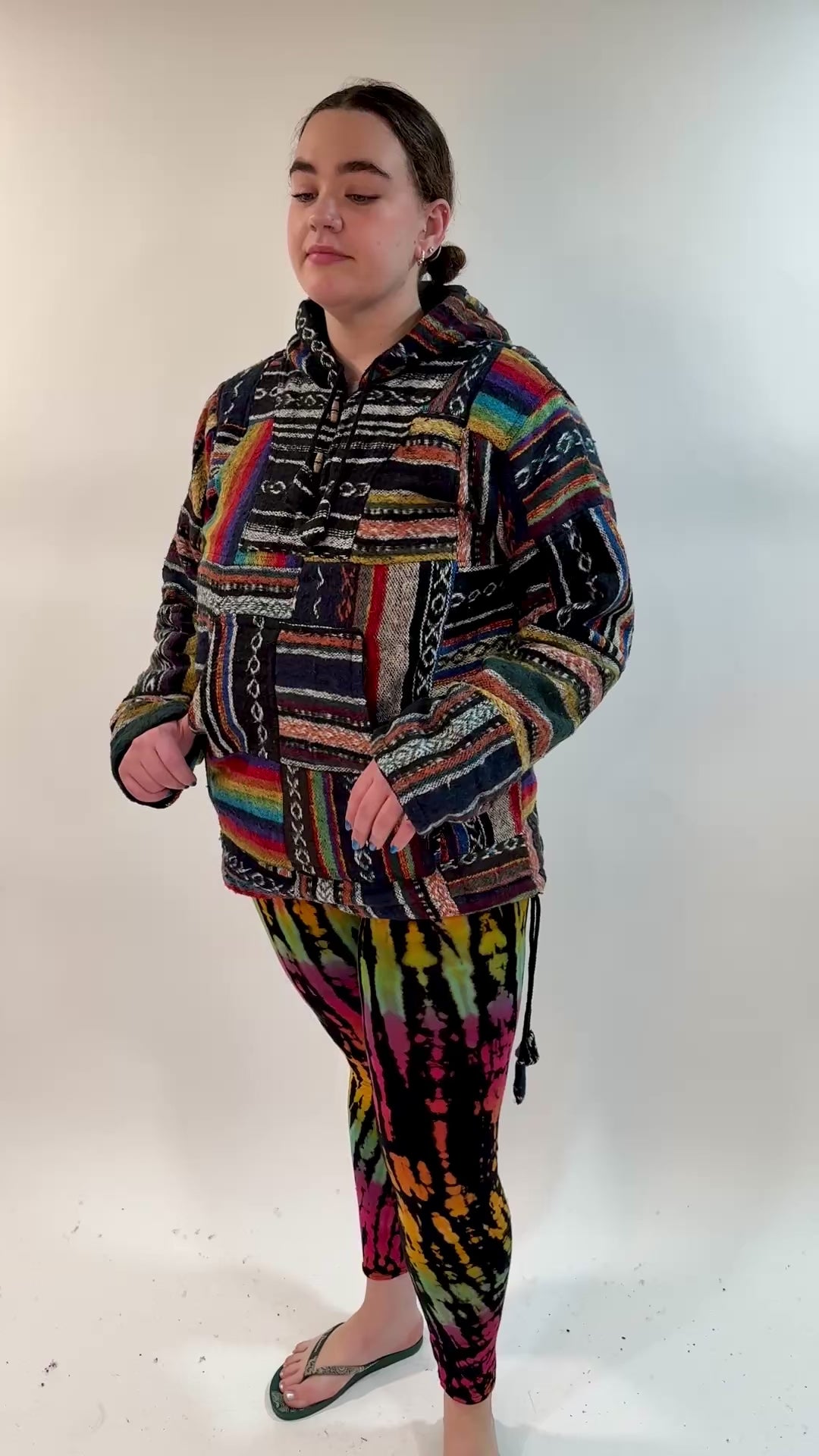 Brushed Cotton Fleece Lined Hoodie