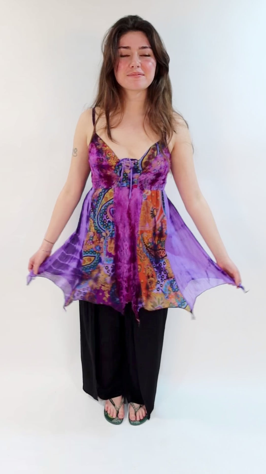 Whimsy Fairy Patchwork Lace top
