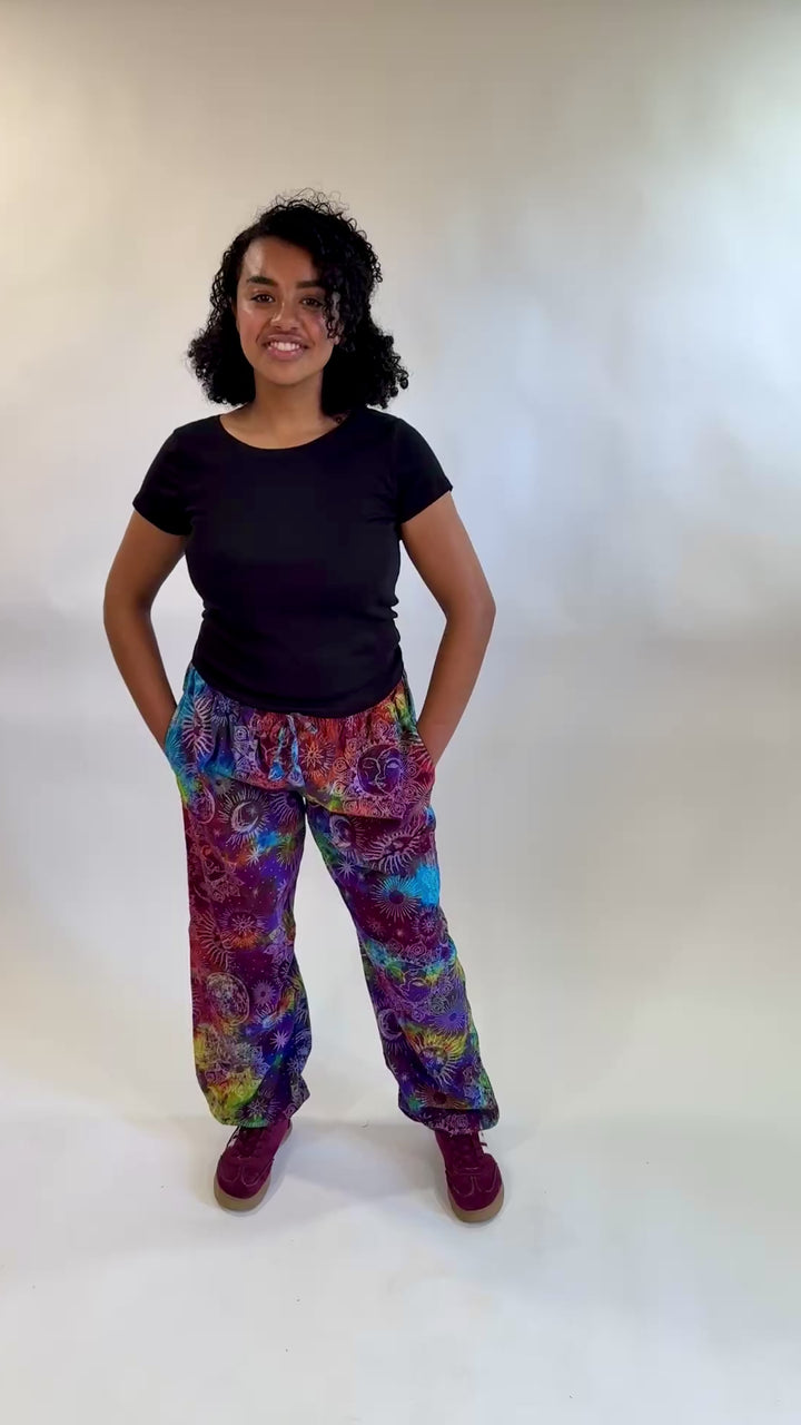 Sun and Moon Harem Jean Trousers