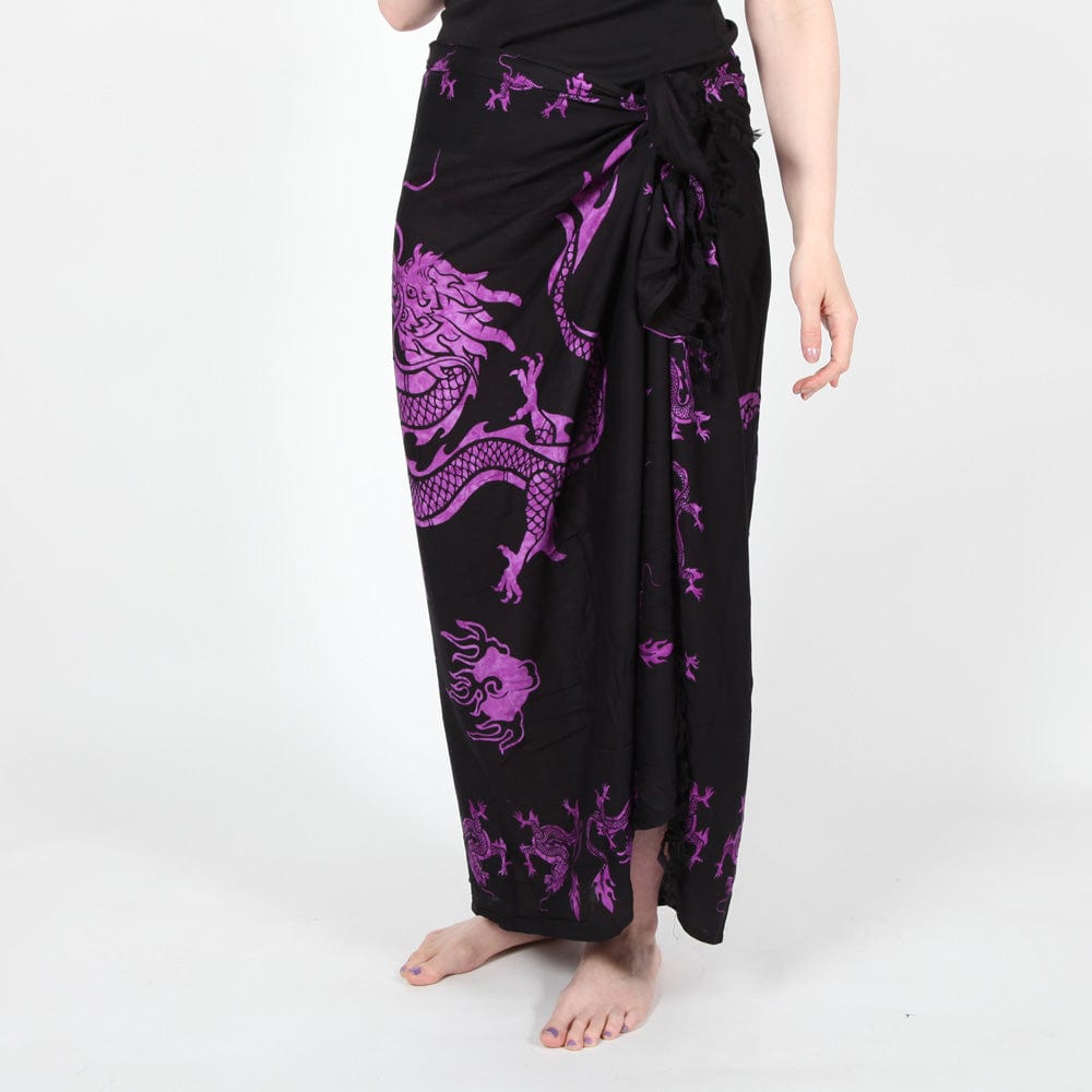 Dragon Print Sarong