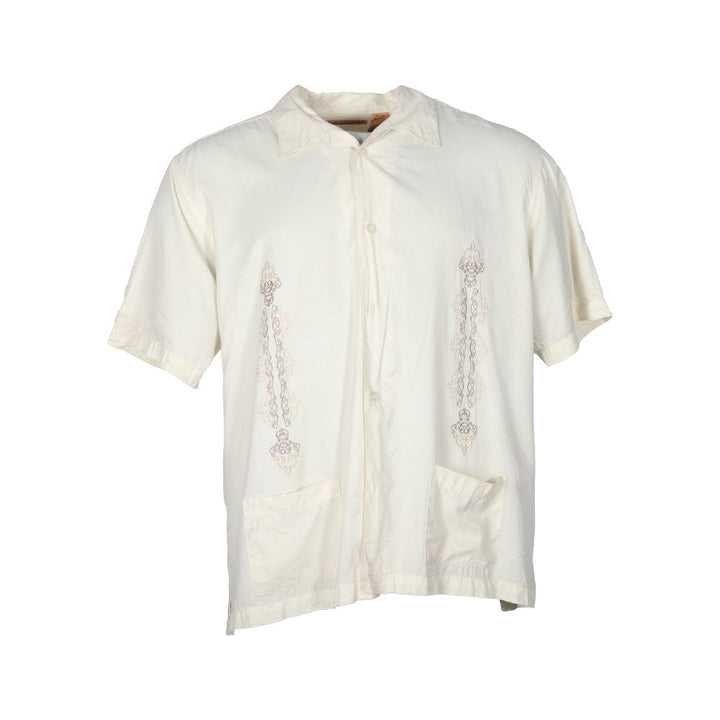 Vintage Embroidered Short Sleeve Shirt