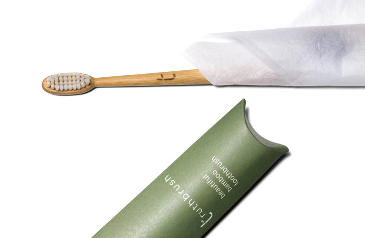 Truthbrush Tooth Brush and Bamboo Travel Case Gift Set
