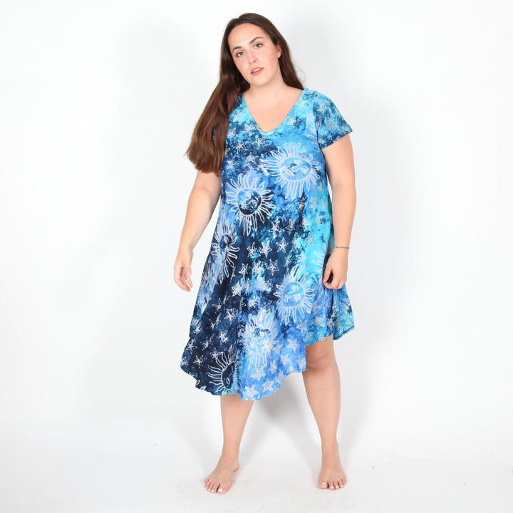 Tie Dye Celestial Dress