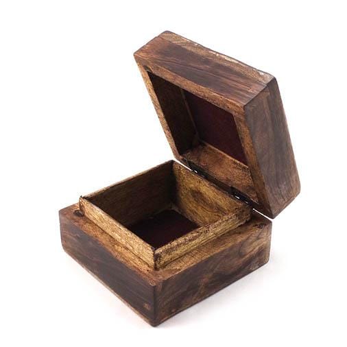 Carved Mango Wood Box