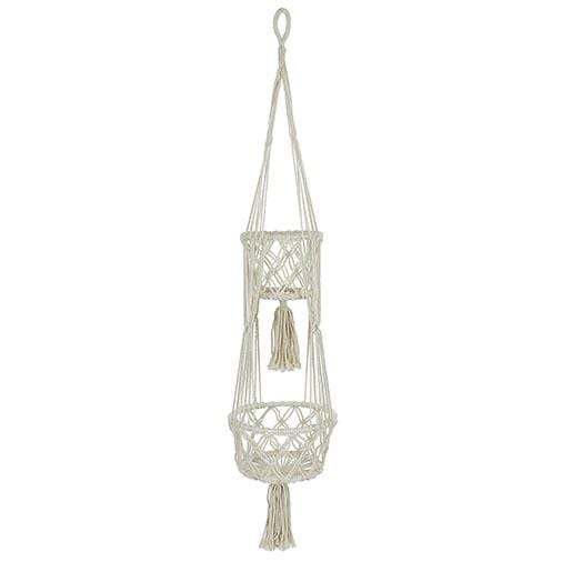 Double Macrame Plant Hanger
