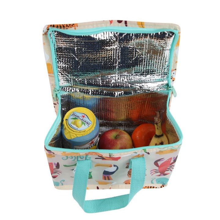 Tropical Flamingo Recycled Insulated Lunch Bag