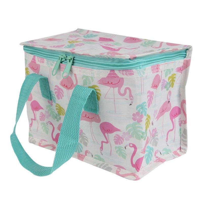 Tropical Flamingo Recycled Insulated Lunch Bag