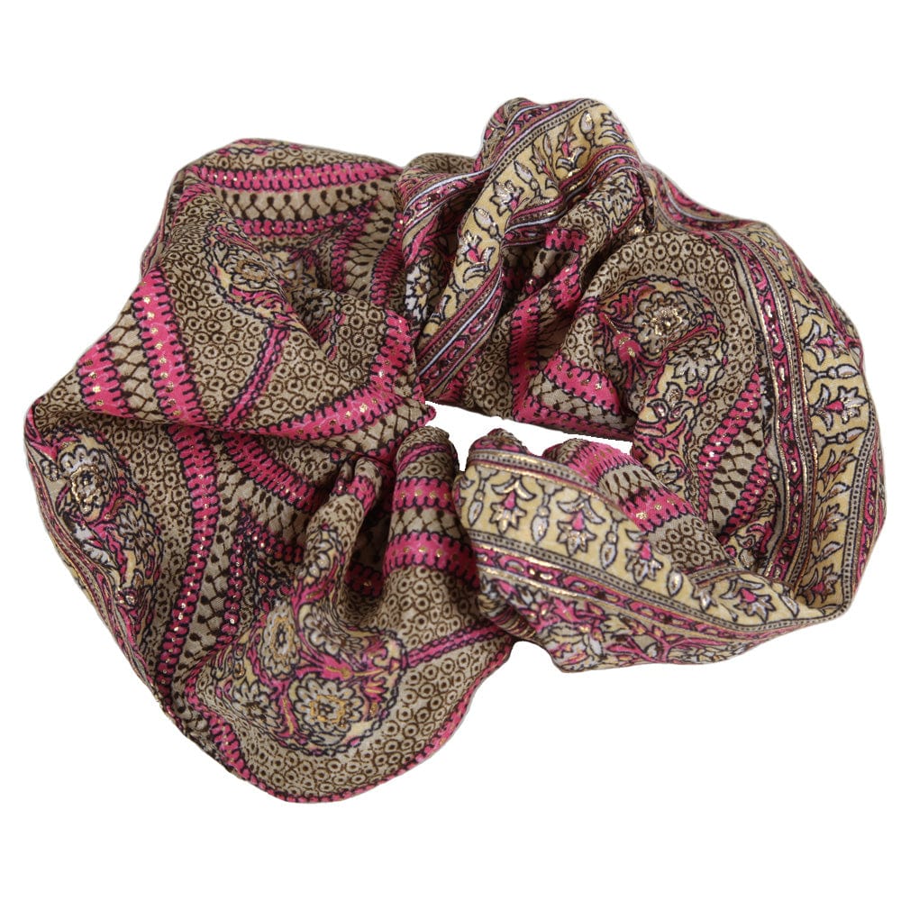 Recycled Sari Scrunchies