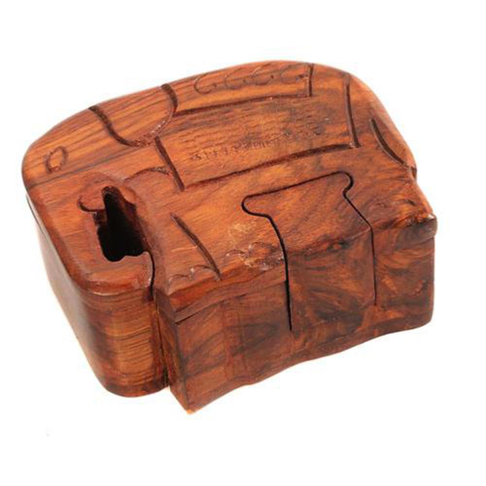 Fair Trade Elephant Puzzle Box