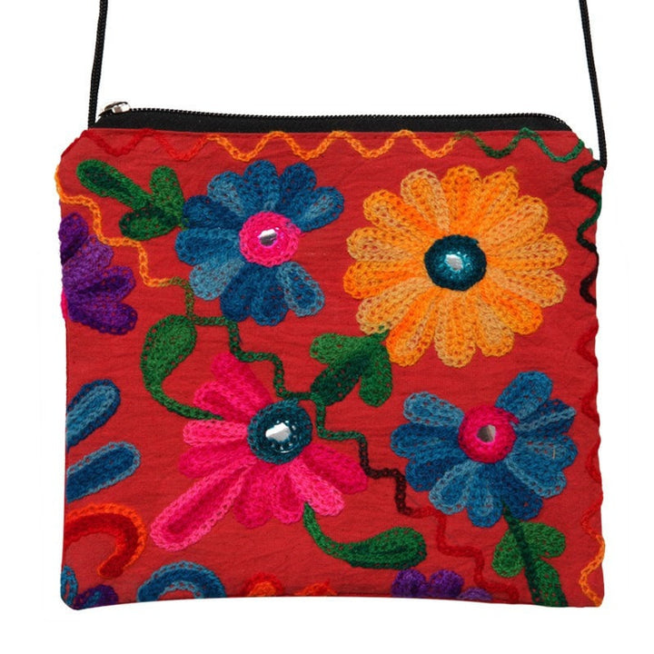Kashmiri Embroidered Small Shoulder Bag