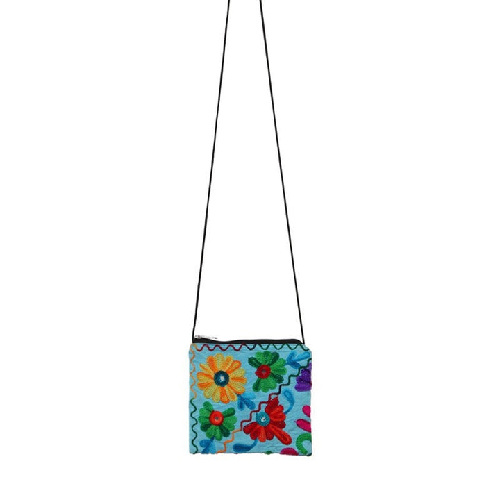 Kashmiri Embroidered Small Shoulder Bag
