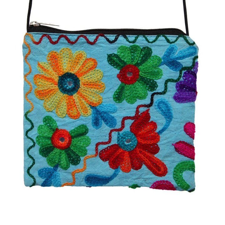Kashmiri Embroidered Small Shoulder Bag
