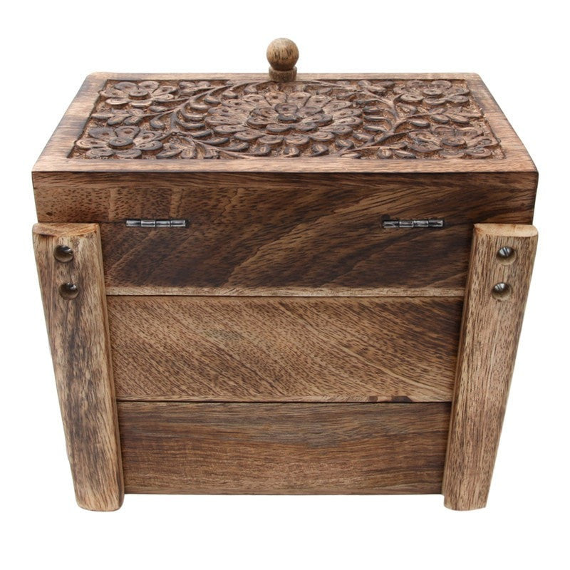Mango Wood Single Sided Cantilever Drawers