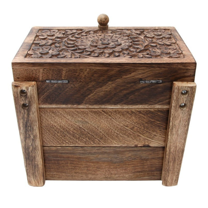 Mango Wood Single Sided Cantilever Drawers