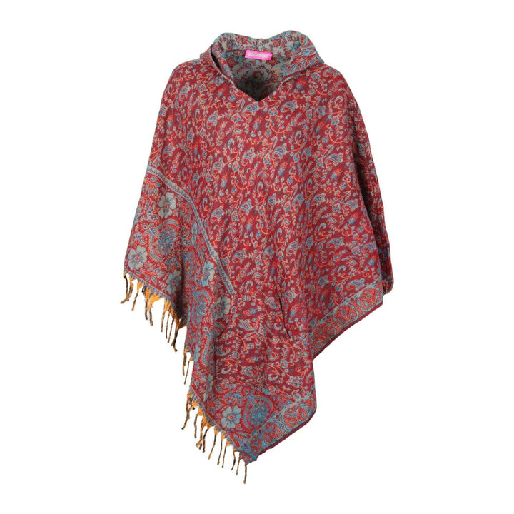 Fleece Blanket Hooded Poncho
