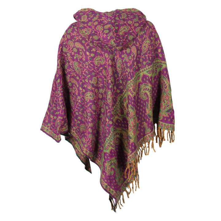 Fleece Blanket Hooded Poncho