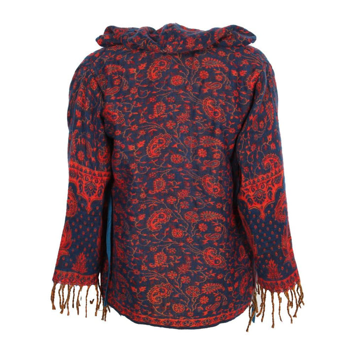 Hooded  Wrap Blanket Cardigan