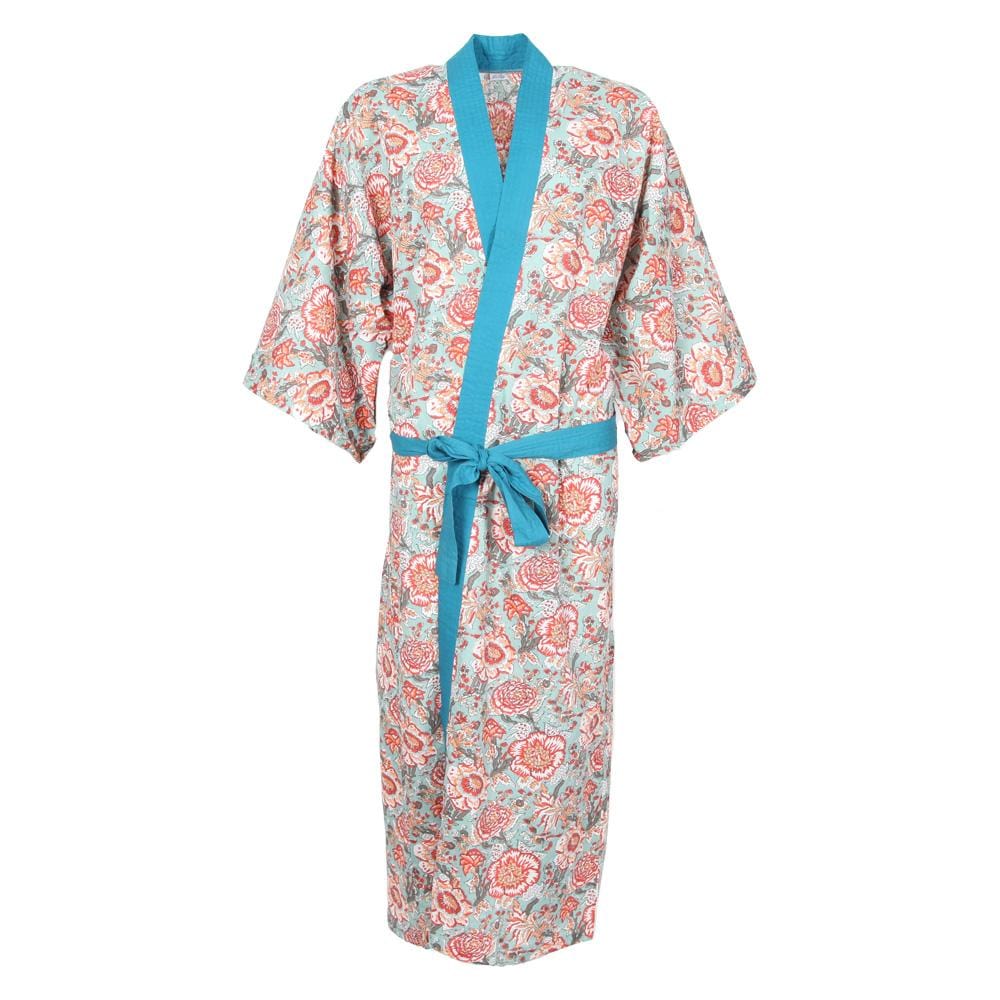 Cotton Kimono Gown The Hippy Clothing Co. Cotton Kimono Gown The Hippy Clothing Co.