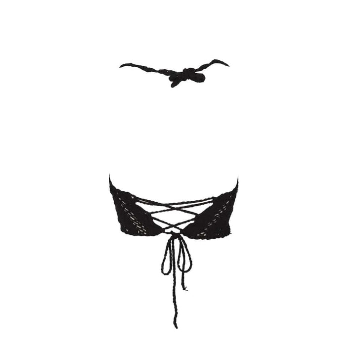 Petite Crochet Tie Back Bralet