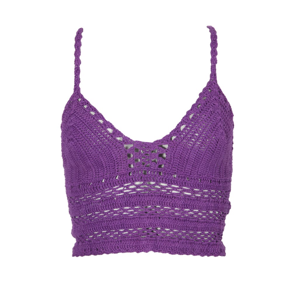 Petite Crochet Tie Back Bralet