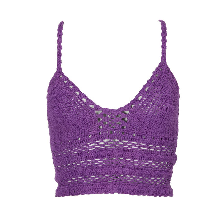 Petite Crochet Tie Back Bralet