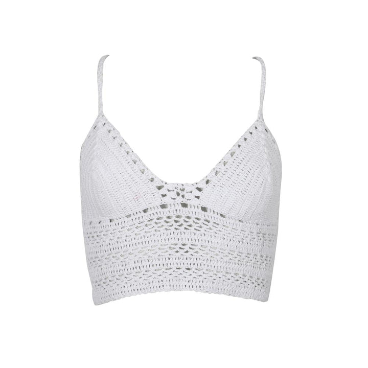 Petite Crochet Tie Back Bralet