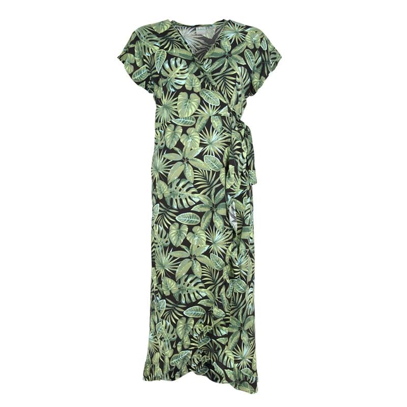 Sleeveless Wrap Dress