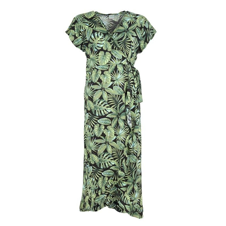 Sleeveless Wrap Dress