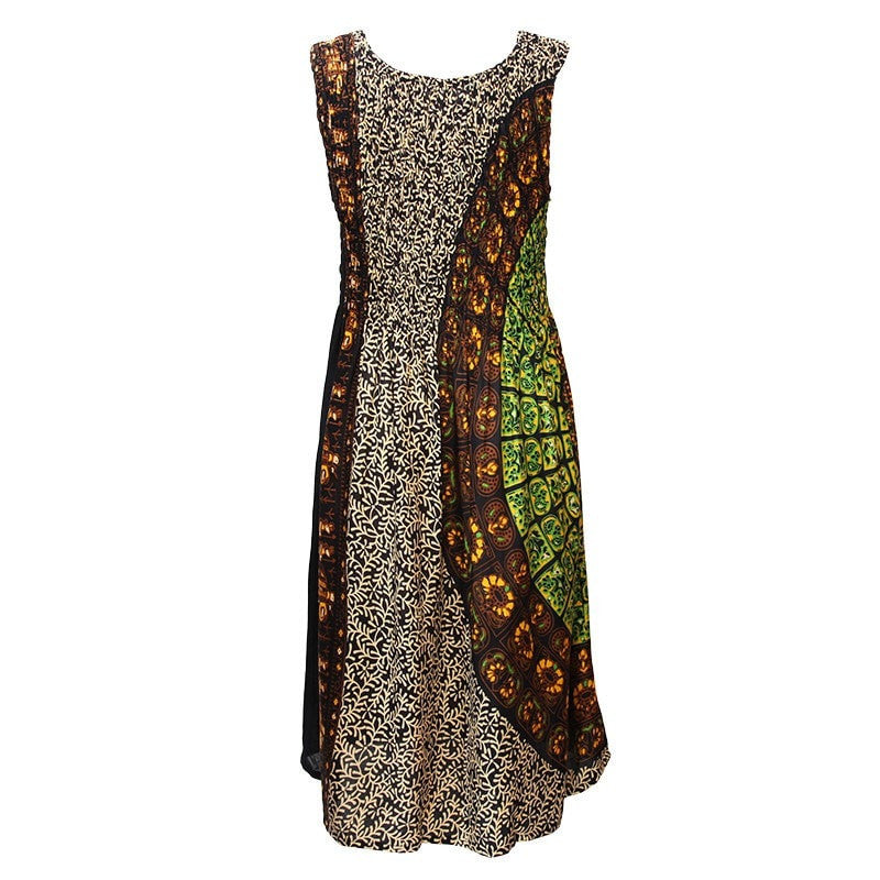 Batik Skater Dress