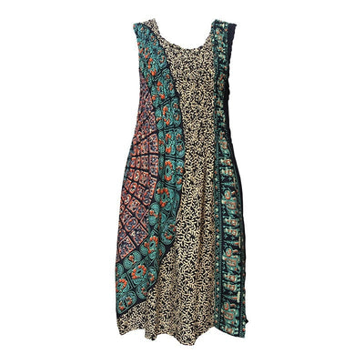 Batik Skater Dress